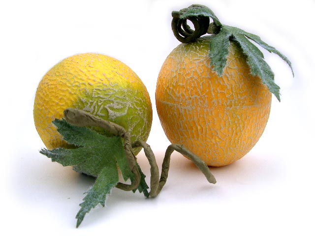 Small Artificial Cantaloupe