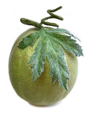 Large Artificial Honey Dew Melon