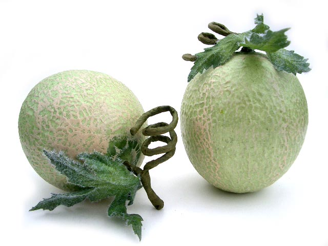 Small Artificial Honey Dew Melon