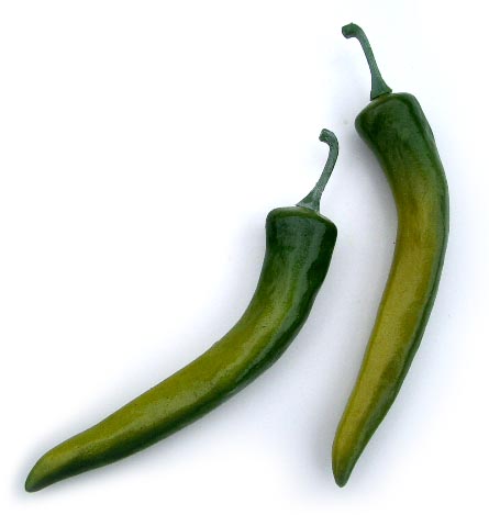 Large Green Chili Pepper