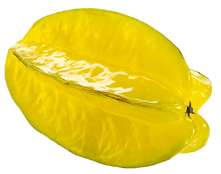 Artificial Star Fruit - Yellow